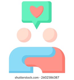 Compassion Icon Element For Design And Vector