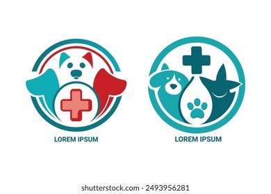 Compassionate Pet Care Logo: Heartfelt design for animal hospitals, clinics. Build trust and loyalty.