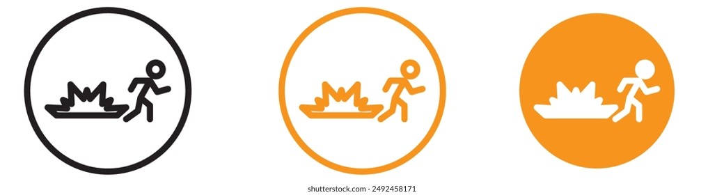 Compassionate War Refugee Icon for Humanitarian Aid and Crisis Graphics Essential for Representing Refugees and Humanitarian Efforts