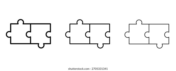 Compatibility icon linear style sign for mobile concept and web design.