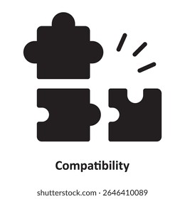 Compatibility Vector Icon which can easily modify or edit
