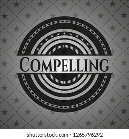 Compelling black badge