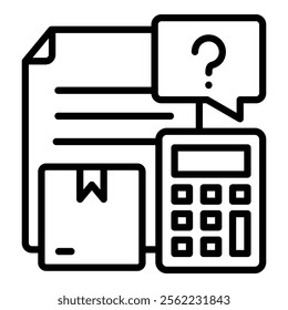 Compensation Calculation Icon Element For Design