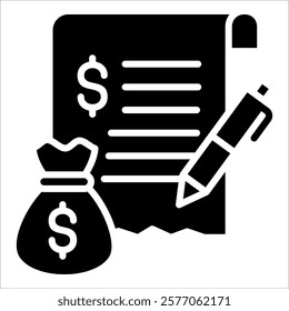 Compensation Claim Icon Element For Design