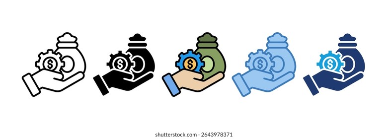 Compensation Icon Element For Design