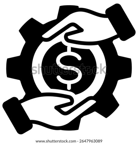 Compensation Icon Element for Design