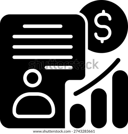 Compensation Plan Colorful Black Icon Design