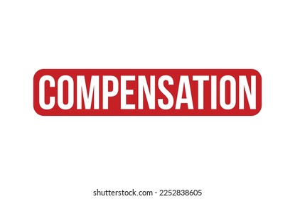 Vector de sello de goma de compensación