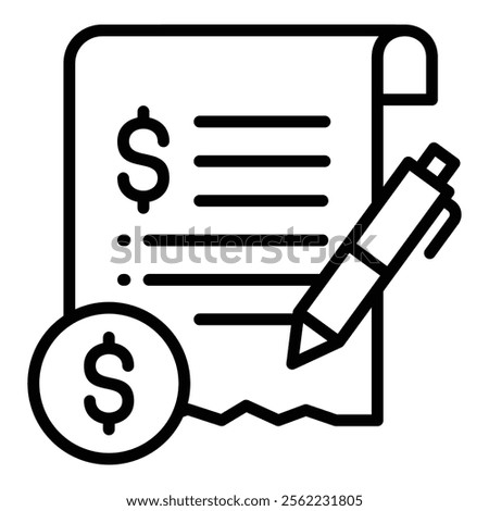 Compensation Settlement Icon Element For Design