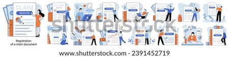 Compensation vector illustration. Compensation flows as financial river, rewarding your effort and dedication Benefit from harvest your labor, golden wage satisfaction and profit Refund
