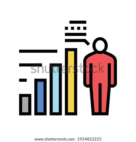 competence expert color icon vector. competence expert sign. isolated symbol illustration