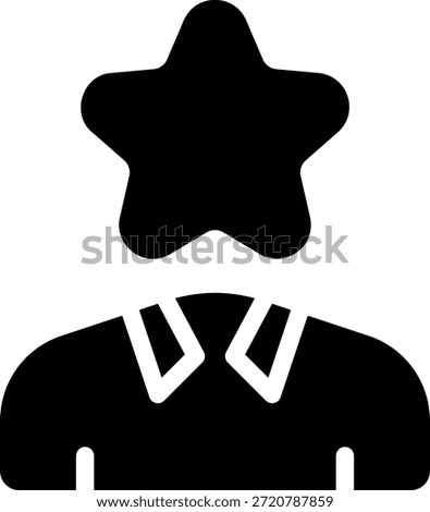 competence glyph icon illustration vector