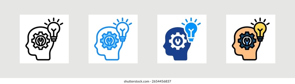 Competence Icon Collection Set Multiple Style