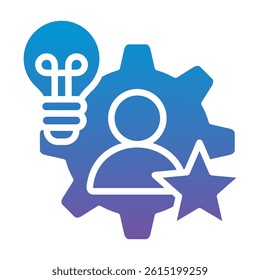 Competence Icon Element For Design