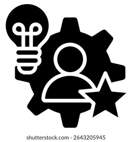 Elemento de icono de competencia para el diseño