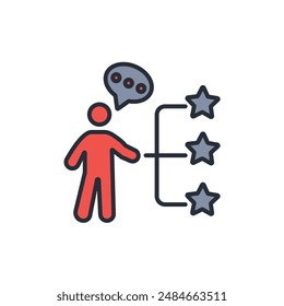 Competence icon. vector.Editable stroke.linear style sign for use web design,logo.Symbol illustration.