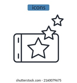 competence icons  symbol vector elements for infographic web