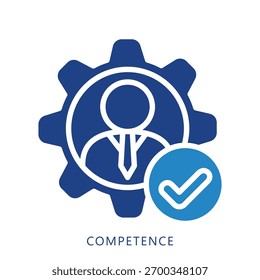 Competence Mini Illustration Icon. Use For Modern Concept, Print, Ui, Ux Kit, Web And App Development. Vector Related To Business Finance, Management And More