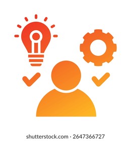 Competency Icon Element for Design