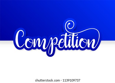 Competition Banner Contest Design.