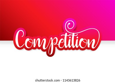 Competition Banner Contest Design.