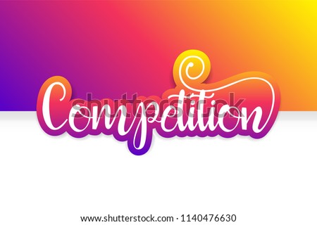 Competition Banner Contest Design.