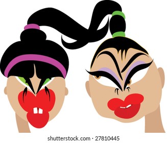 Competition between Beauty Contestants