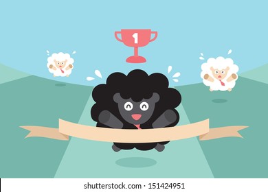 Competition, business concept