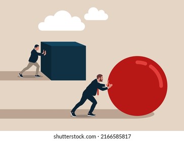 2,631 Pushing Heavy Box Images, Stock Photos & Vectors | Shutterstock