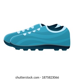 Competition football boots icon. Cartoon of competition football boots vector icon for web design isolated on white background