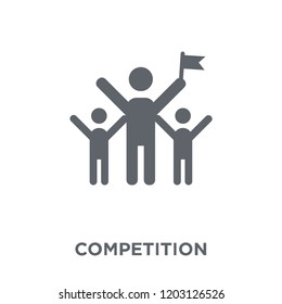 Competition icon. Competition design concept from Productivity collection. Simple element vector illustration on white background.