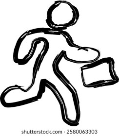competition icon in Doodle style