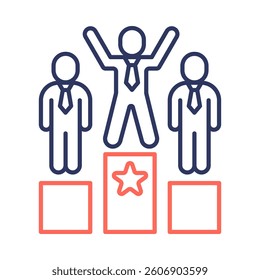 Competition Icon Element for Design