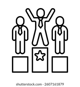 Competition Icon Element for Design