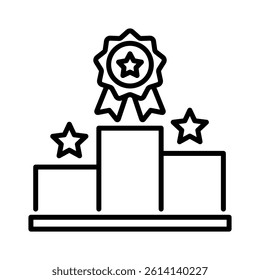 Competition Icon Element for Design