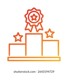 Competition Icon Element for Design