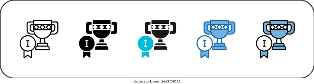 Competition Icon Pack Multistyle Illustration