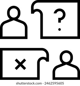 icono de la competencia. Diseño de estilo lineal delgado aislado sobre fondo blanco