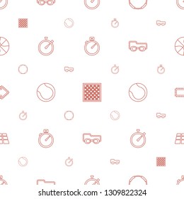competition icons pattern seamless white background. Included editable line stopwatch, chess board, hoop, volleyball, swimming glasses icons. competition icons for web and mobile.