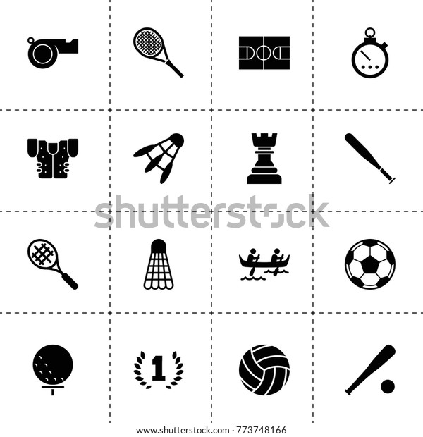 Competition Icons Vector Collection Filled Competition Stock