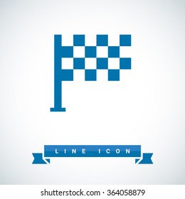 Competition isolated minimal single flat linear icon. Sport line vector icon for websites and mobile minimalistic flat design.