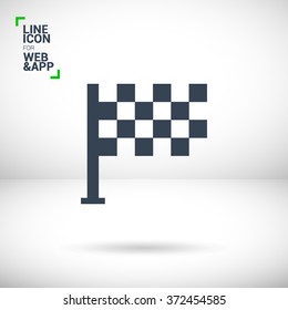 Competition isolated minimal single flat linear icon. Sport line vector icon for websites and mobile minimalistic flat design.