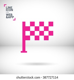 Competition isolated minimal single flat linear icon. Sport line vector icon for websites and mobile minimalistic flat design.