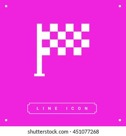 Competition isolated minimal single flat linear icon. Sport line vector icon for websites and mobile minimalistic flat design.