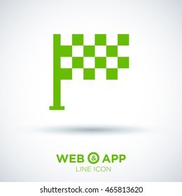 Competition isolated minimal single flat linear icon. Sport line vector icon for websites and mobile minimalistic flat design.