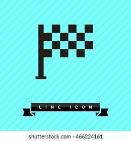 Competition isolated minimal single flat linear icon. Sport line vector icon for websites and mobile minimalistic flat design.