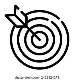 competition Line Icon Background White