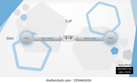 Competition results and scores. Used as an illustration