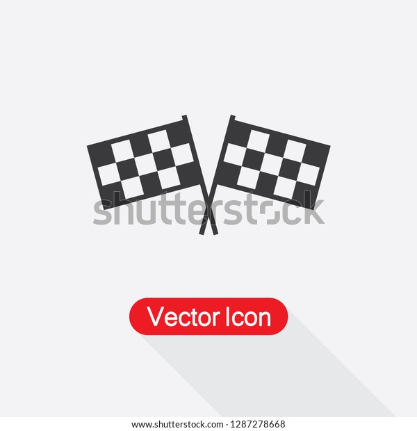 Competition\
Sport Flag Icon Vector Illustration\
Eps10