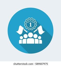 Competition winner - Vector flat minimal icon